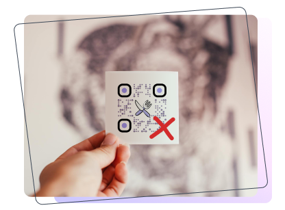 Неправильний формат або кольори QR-коду